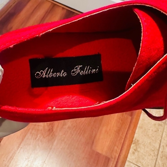 Alberto Fellini Red Dakota Dress Shoe. - Picture 3 of 15